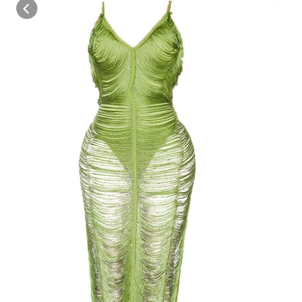 PLT Fringe Dress Size 4